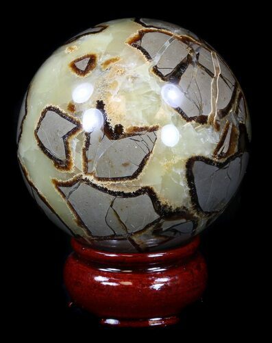 Polished Septarian Sphere #36065